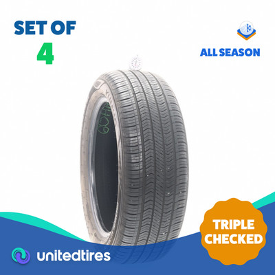 Set of (4) Used 215/55R18 Kumho Solus TA51 95V - 7-8/32