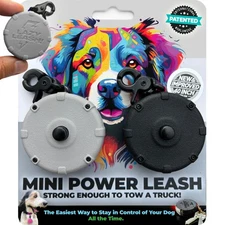 Safe & Easy Lightweight Heavy-Duty Wearable Mini Clip-On Adjustable Power Leash!