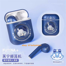 Genshin Impact Furina Wireless Bluetooth Earphones Portable Headphones Gift
