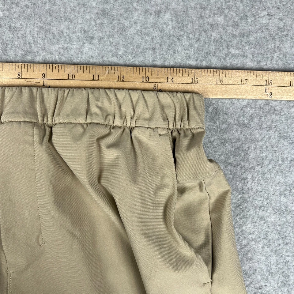 Lululemon ABC Warpstreme Pull On Pants Stretch Large Mens Beige Active M5ALNS - Image 4 of 4