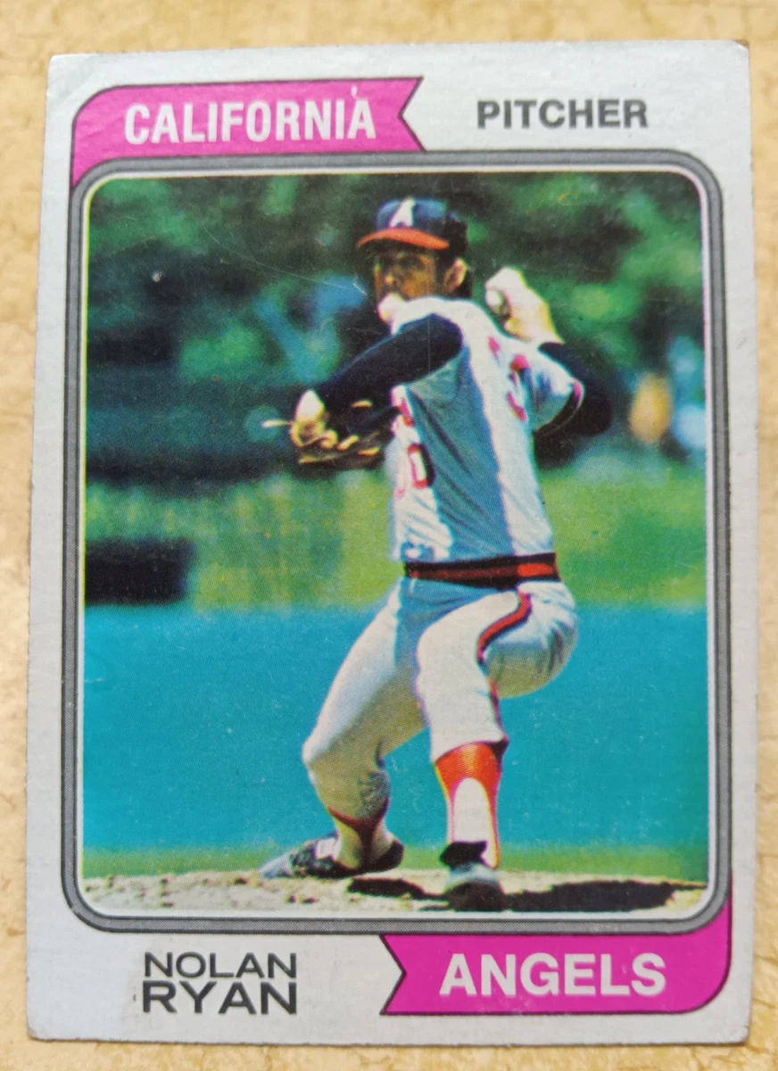 Nolan Ryan Baseball 1974 Season Sports Trading Cards & Accessories