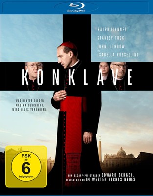 Konklave BR (Blu-ray) Ralph Fiennes Stanley Tucci Edward Berger (UK IMPORT)