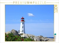 Calvendo Puzzle The Lighthouse At Peggy's Cove | 1000 Pieces, Finished Size 25.2