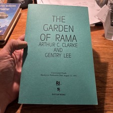 The Garden of Rama. Uncorrected Proof By Arthur C. Clark  Gentry Lee. Paperback