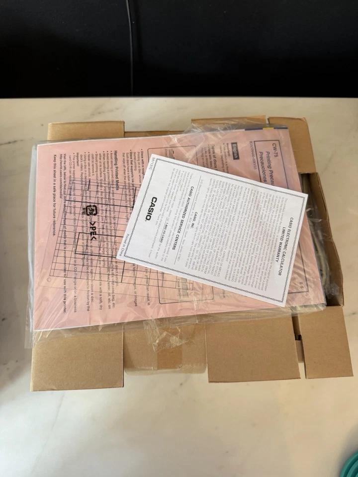 Casio CW-75 Label Thermal Printer Disc Title Printer Standalone/USB Qwerty - Image 4 of 4