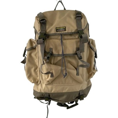 LLBean Continental Rucksack 33L Beige Polyester Daypack Herren Gebraucht