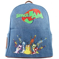 Space Jam Monstars Denim Cakeworthy Mini Backpack