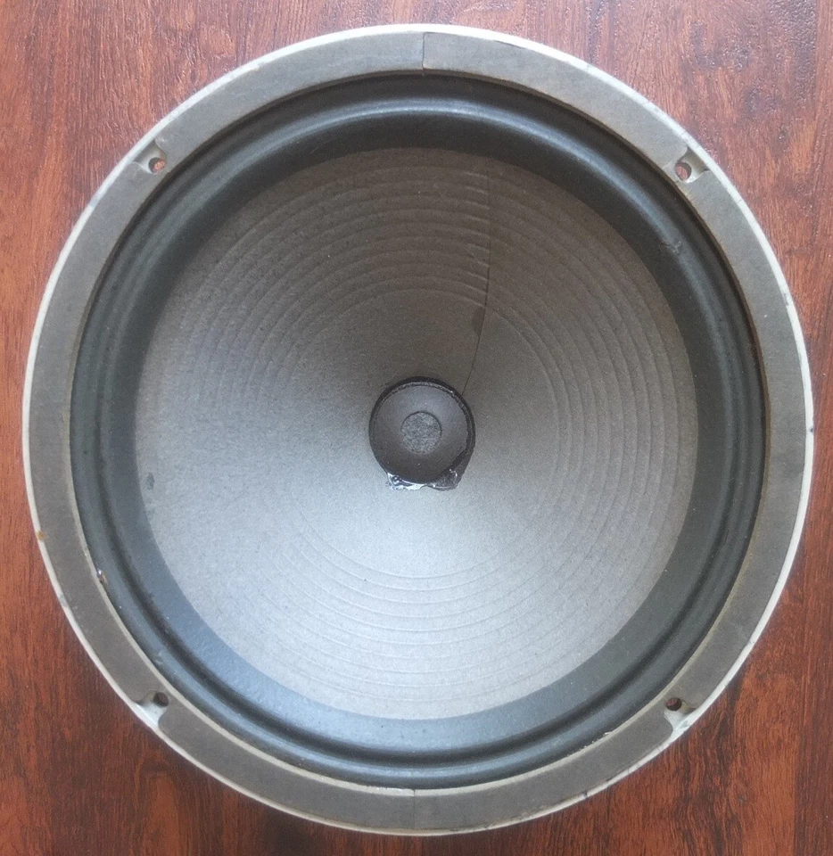 Altavoz de guitarra OLSON S-713 rango completo 12" mfd por JENSEN c.1968—reparación de cono pequeño Foto 4 de 4