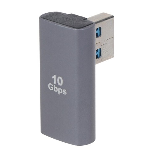 Angled 90 Degree USB 3.0 Female to USB 3.0 A Male OTG Adapter Converter - 第 4/8 張圖片