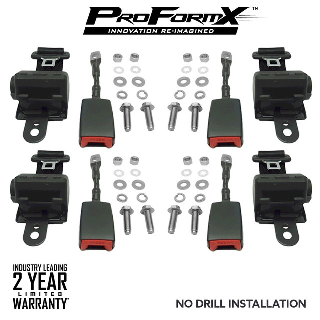 Rear Seat Belts Retractable Set for 4 Belts Golf Carts Free Shipping eBay