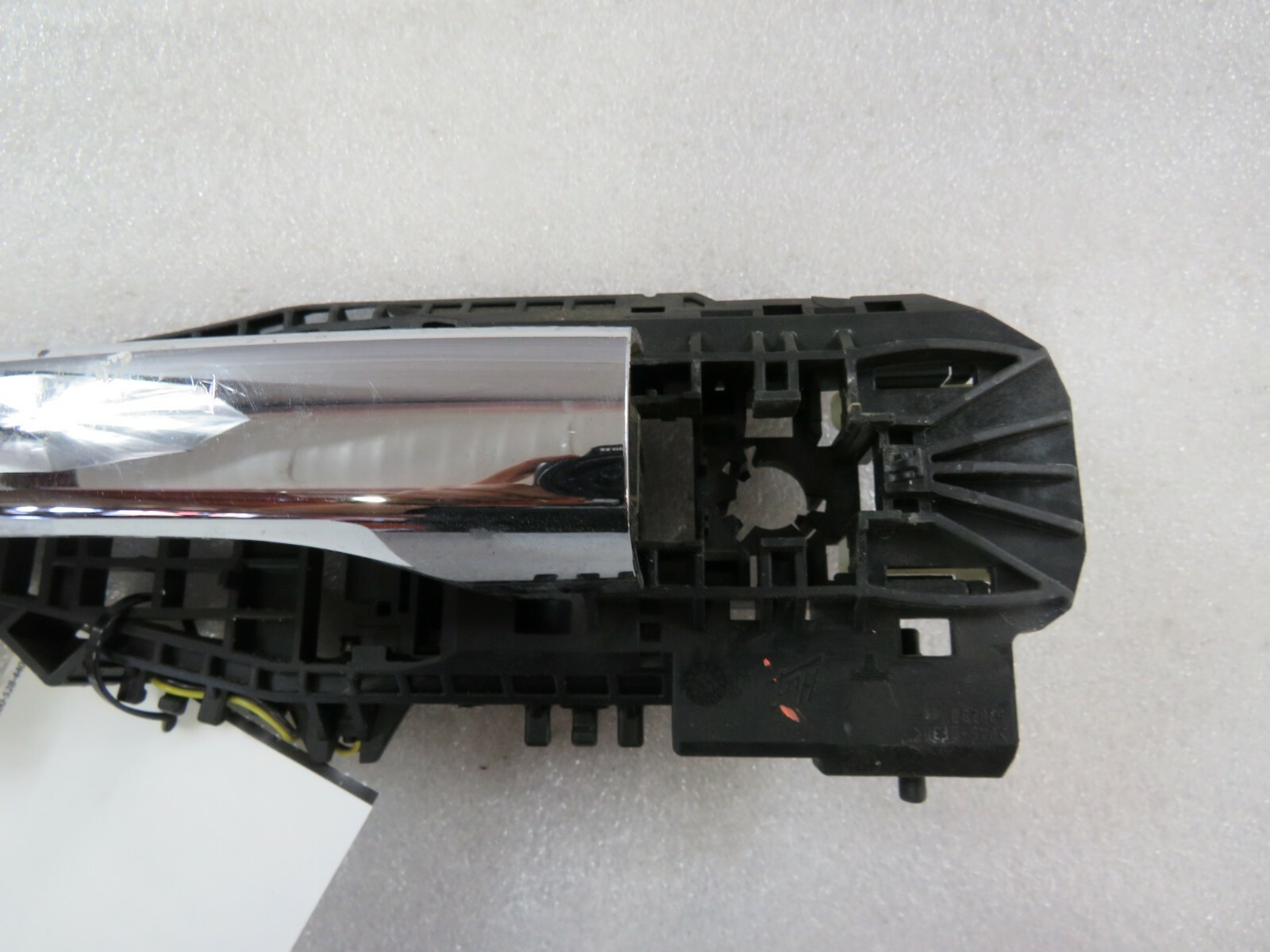 Maserati Ghibli, LH, Left Rear Door Mechanism w/ Chrome Handle, Used 