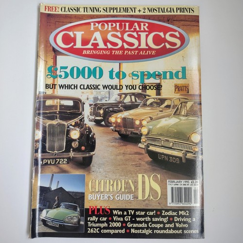 Job Lot of 4 POPULAR CLASSICS Magazines from 1995 - 1950's & 1960's Cars - Picture 3 of 10