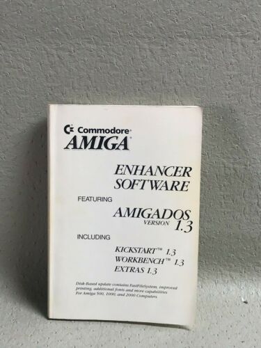 Commodore Amiga Enhancer Software Manual for AmigaDOS1.3 | #3677 - 第 1/3 張圖片