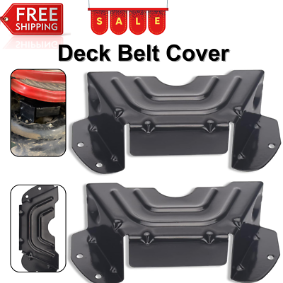 #ad 2PK Deck Belt Cover 783 06424A 0637 Black Fits MTD Craftsman Troy Bilt 42quot; 46quot; $19.92