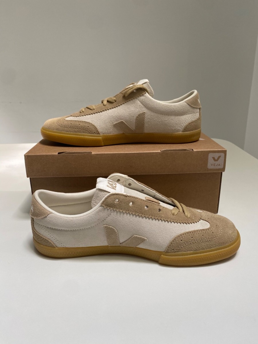 Veja Volley Suede Sneaker in Natural/Sahara/Natural sz 40EU
