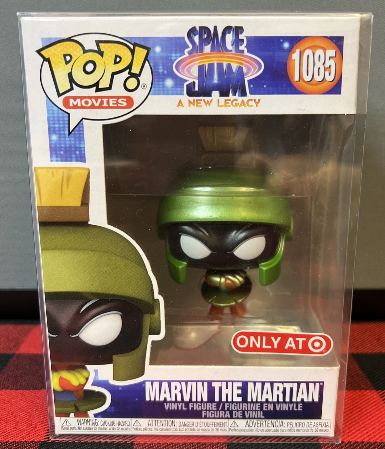 Funko Pop! Movies Space Jam A New Legacy Marvin The Martian Metallic #1085