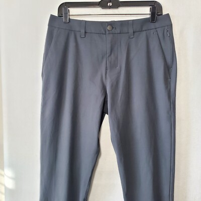 Lululemon Pants Men's 31 Performance ABC Travel Golf Pant Blue 31X29 Slim  Fit