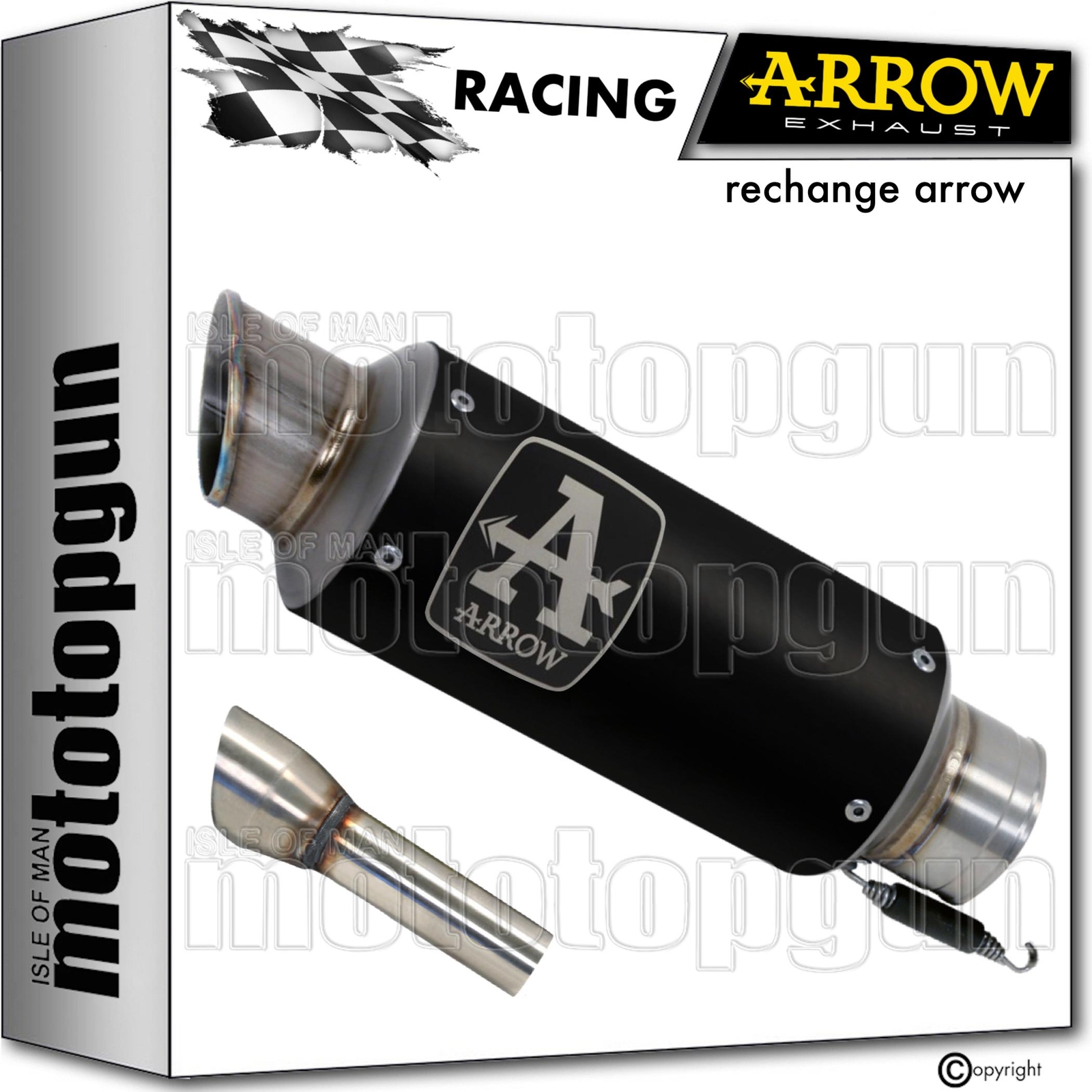 Echappement moto Arrow GP2 noir pour sublimer vos sorties en Honda CB 650 R