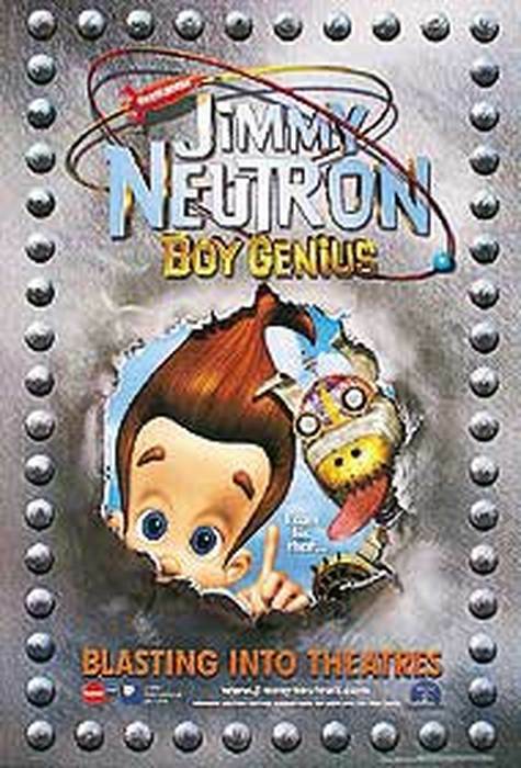 Jimmy Neutron Boy Genius! (Advance) Original Movie Poster