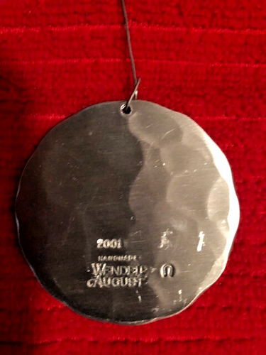 Lot Of 3 Wendell August Forge Hammered Aluminum Christmas Ornaments, NIB - Bild 4 von 15