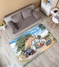 3D Railway Delivery ZHUA9 Game Non Slip Rug Mat Photo Carpet Trevor Mitchell Zoe