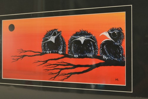 Estampado enmarañado Tawny Frogmouth #4 - Imagen 4 de 5