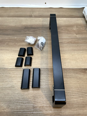Axor 42837670 Universal SoftSquare 17-1/2'' Shower Door Handle,Matte Black *READ*