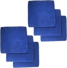 6pcs Koi Pond Filter Pad Media 12.5" x 12.5" for Outdoor Backyard Pond Waterfall