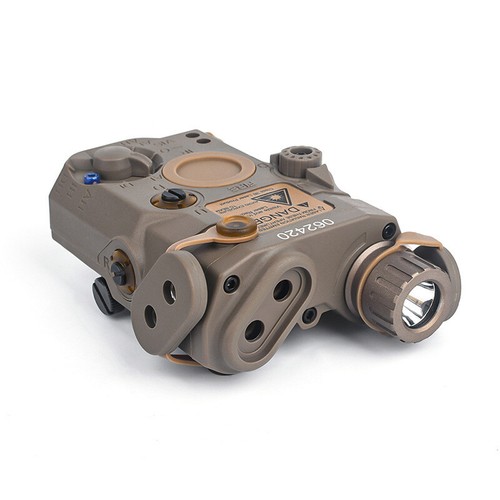 Module PEQ-15 LA5-C Style - Laser Vert + IR + Lampe Pour Airsoft Ou Chasse - Montage Sur Rail Picatinny