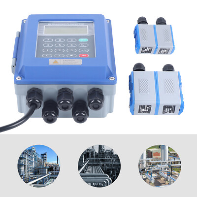 Ultrasonic Flow Meter TUF-2000B +TM-1 + TS-2 DN20~700m Fixed Clamp on Flowmeter