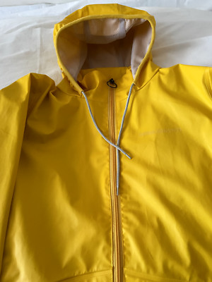DIDRIKSONS 1913 - Regenjacke JACKE Damen gelb GALON Gr. 38 NEUWERTIG