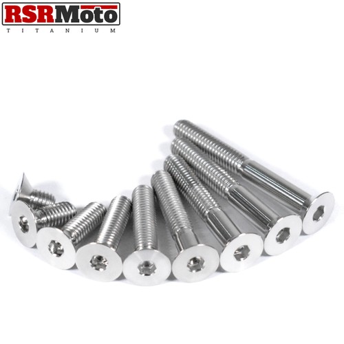 M6 Titanium Countersunk Flat Head Bolts Screws 10 15 20 25 30 35 40 45 50