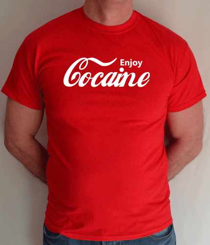 Cocaine coca cola shirt Clearance