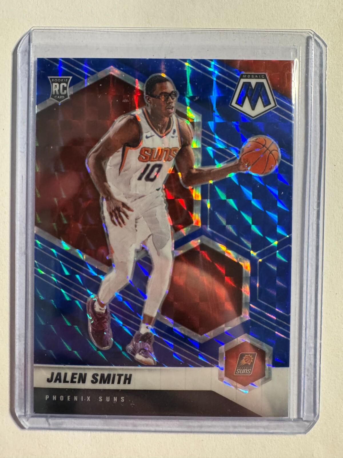 K310,560 - 2020-21 Panini Mosaic Mosaic Blue #228 Jalen Smith #/99