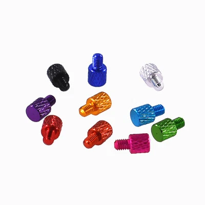 M3*4mm ComputerDIY Set Schrauben Aluminium Rändelschraube Flache Rändelschrauben - Bild 1 von 4