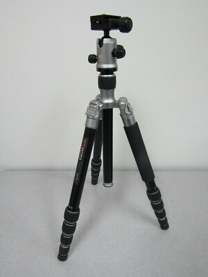 MeFOTO RoadTrip A1350Q1T (Titanium) Travel Tripod Kits - Max Load 17.6 lb 