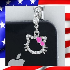 Bijou téléphone portable HELLO KITTY NOEUD SAMSUNG APPLE HUAWEI Xiaomi GOOGLE.