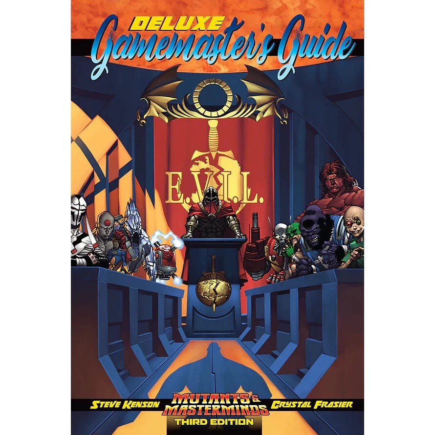 Mutants - Masterminds 3-е издание RPG: Роскошное руководство для гейммастеров