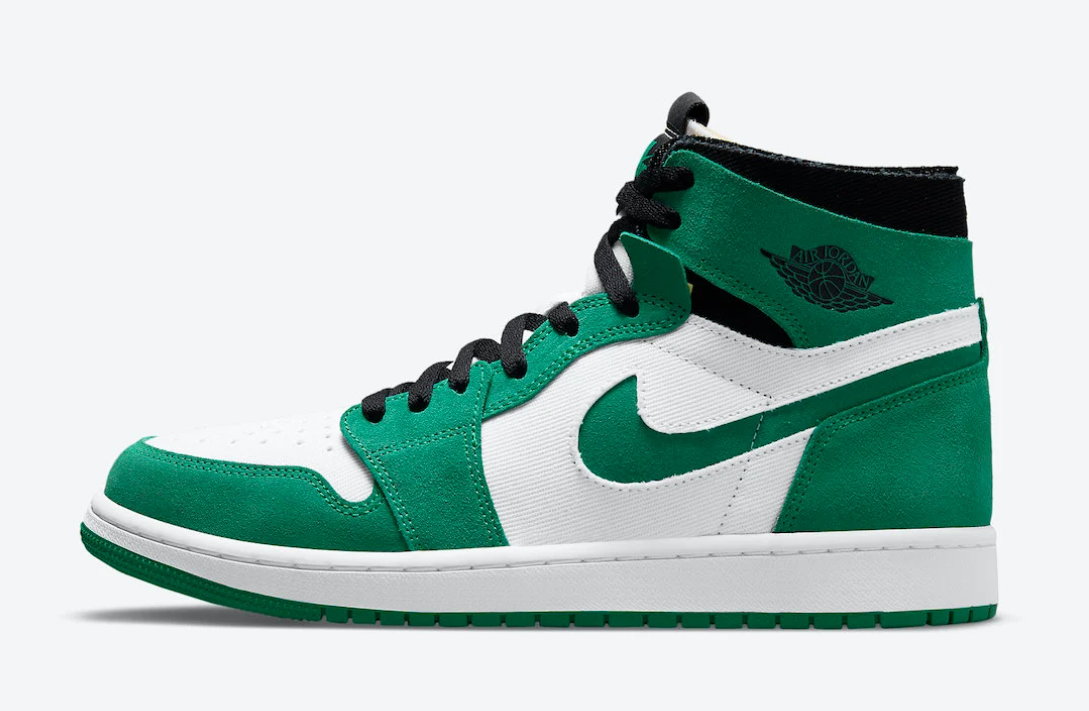Nike MEN'S AIr Jordan 1 Zoom Air CMFT STADIUM GREEN SIZE