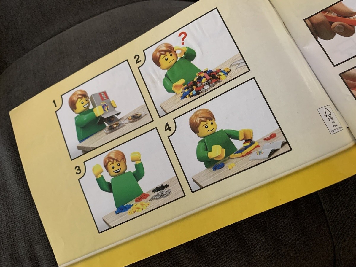YOU〜介ページ LEGO CLASSIC 10696: Creative Building Box Instruction Manual ONLY