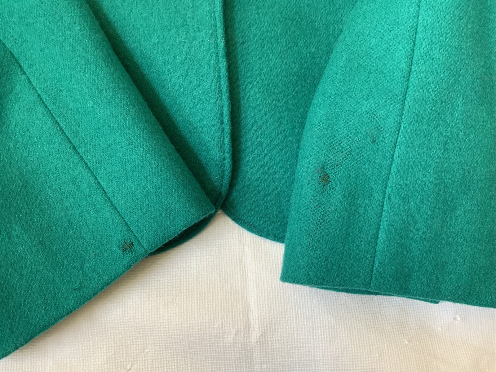 Pendleton Virgin Wool Single Button  Blazer Green… - image 8