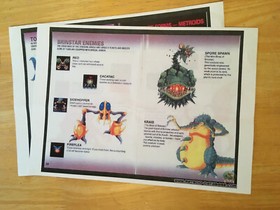 Super Metroid NTSC SNS-RI-USA SNES Nintendo S.NES instructions Manual A4 Reprint