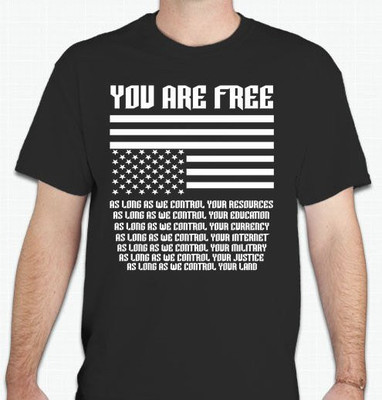 YOU ARE FREE As long as we control EVERYTHING  Anarchy anarchist T shirt anon Te