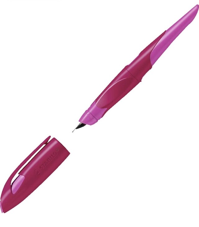 Stabilo EASY START Füller Füllhalter Lernfüller Rechtshänder rosa 