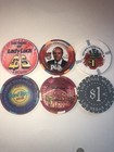Casino chip Lot - Hard Rock, Showboat, Las Vegas Hilton, Rio, Plaza, Ladyluck — photo 2