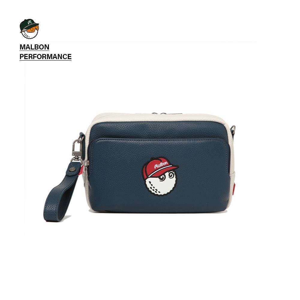 Malbon golf USA マルボンウエストポーチ Genuine Malbon Golf Basic Performance Two Way Pouch NAVY | eBay