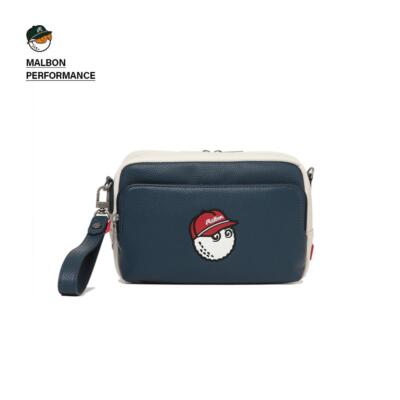 Genuine Malbon Golf Basic Performance Two Way Pouch NAVY | eBay