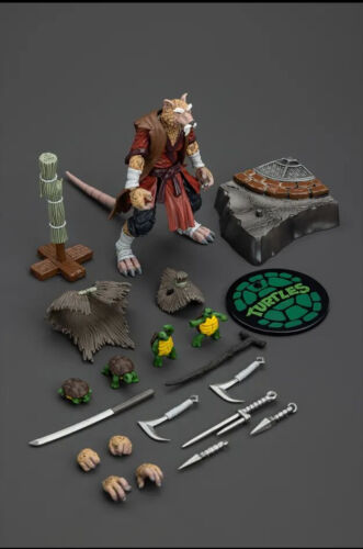 JOYTOY 1/18 TMNT SPLINTER APRIL ONEIL New instock - Picture 22 of 27
