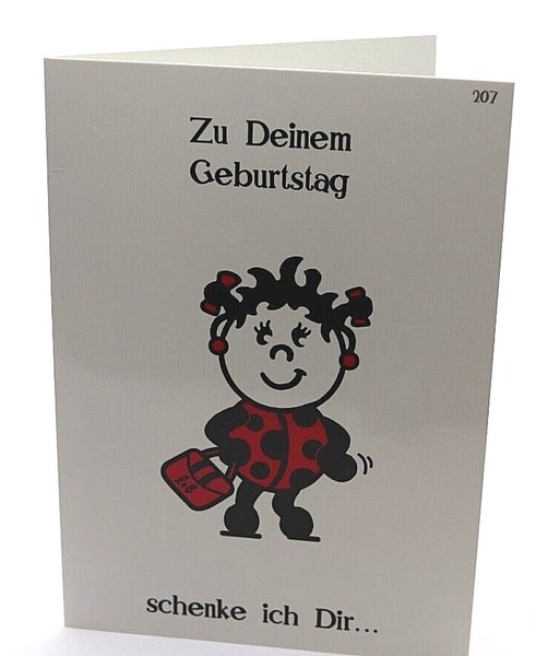Geburtstagskarte Karte Zum Geburtstag GrußKarte Zum Geburtstag Klappkarte-image