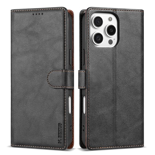 For iPhone 16 15 14 13 12 Pro Max Magnetic Leather Wallet Card Flip Case Cover - Picture 16 of 64